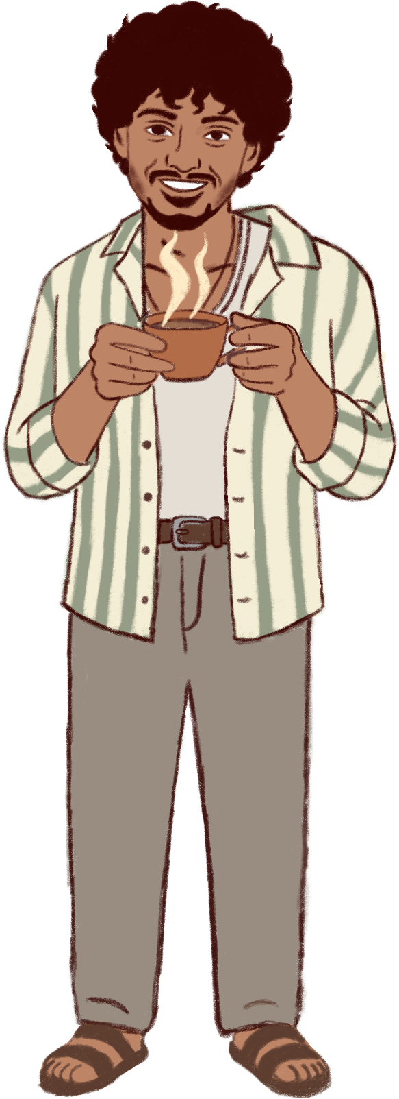 Illustration of Jathu Mathews